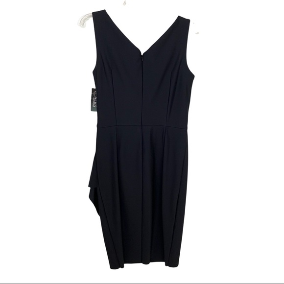 ALEX EVENINGS Jersey Knit Rhinestone Detail Dress - Picture 6 of 12